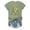 Green, variant on Woman Short Sleeve T Shirts Relaxed Fit Frog Graphic Print Crewneck Summer Tops Trendy Casual Tee Shirt Black