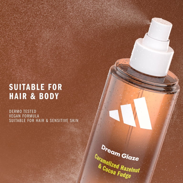 adidas Vibes Dream Glaze Hair & Body Mist for Women, 7.9 fl oz photo 5