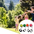 thumbnail image 4 of Rubber Bouncing Wrist Ball Portable Interactive Parent-child Replacement Relaxing Indoor Outdoor Children Toy Birthday Gift Orange, 4 of 9