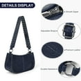 thumbnail image 3 of LinYooLi Small Shoulder Bag Y2K Purse for Women Trendy Crossbody Handbag Clutch Purse Classic Retro Satchel Bag, 3 of 6