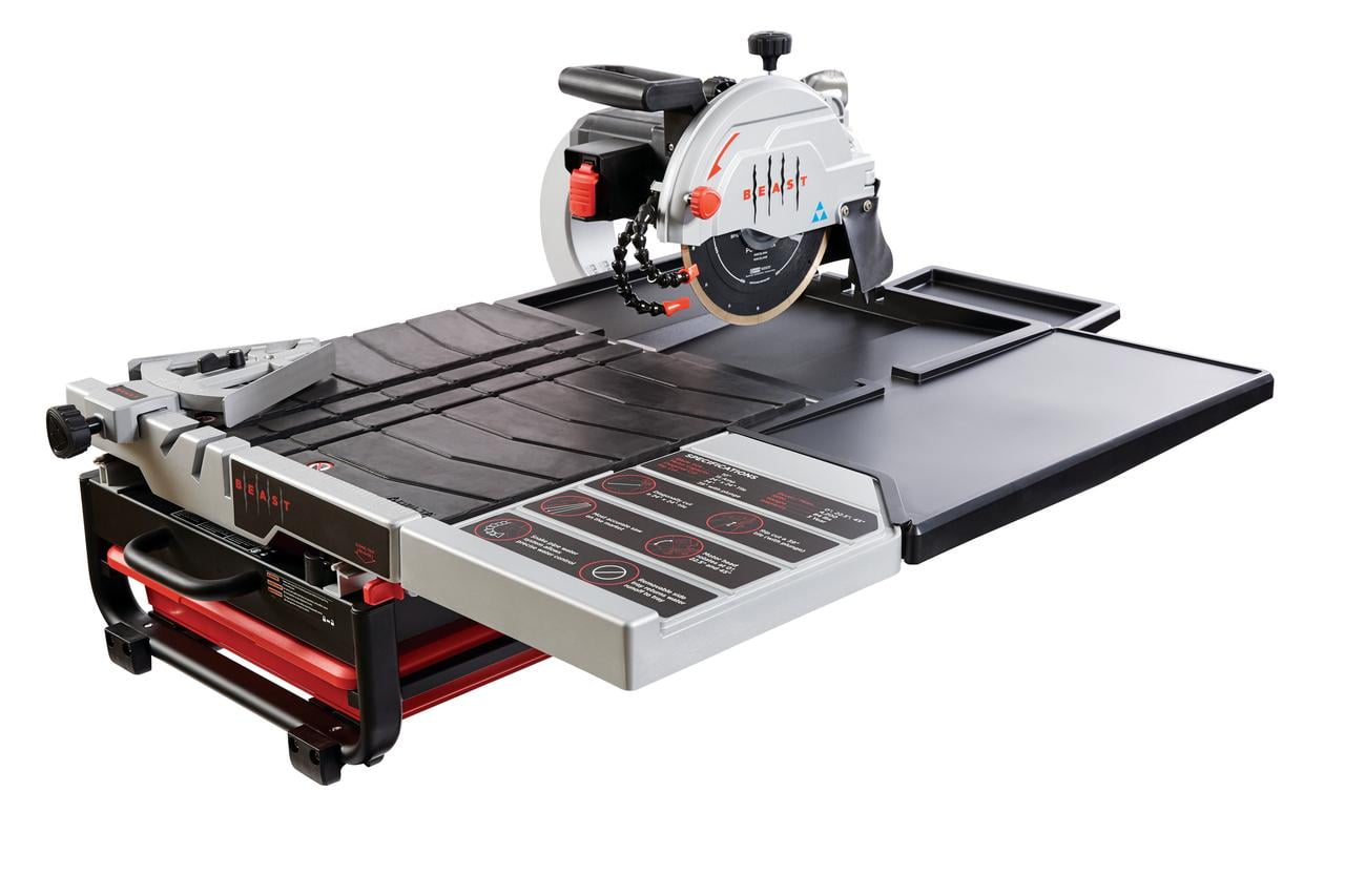 Professional 15 Amp Wet Tile Saw, 10" by Lackmond Products, Inc.