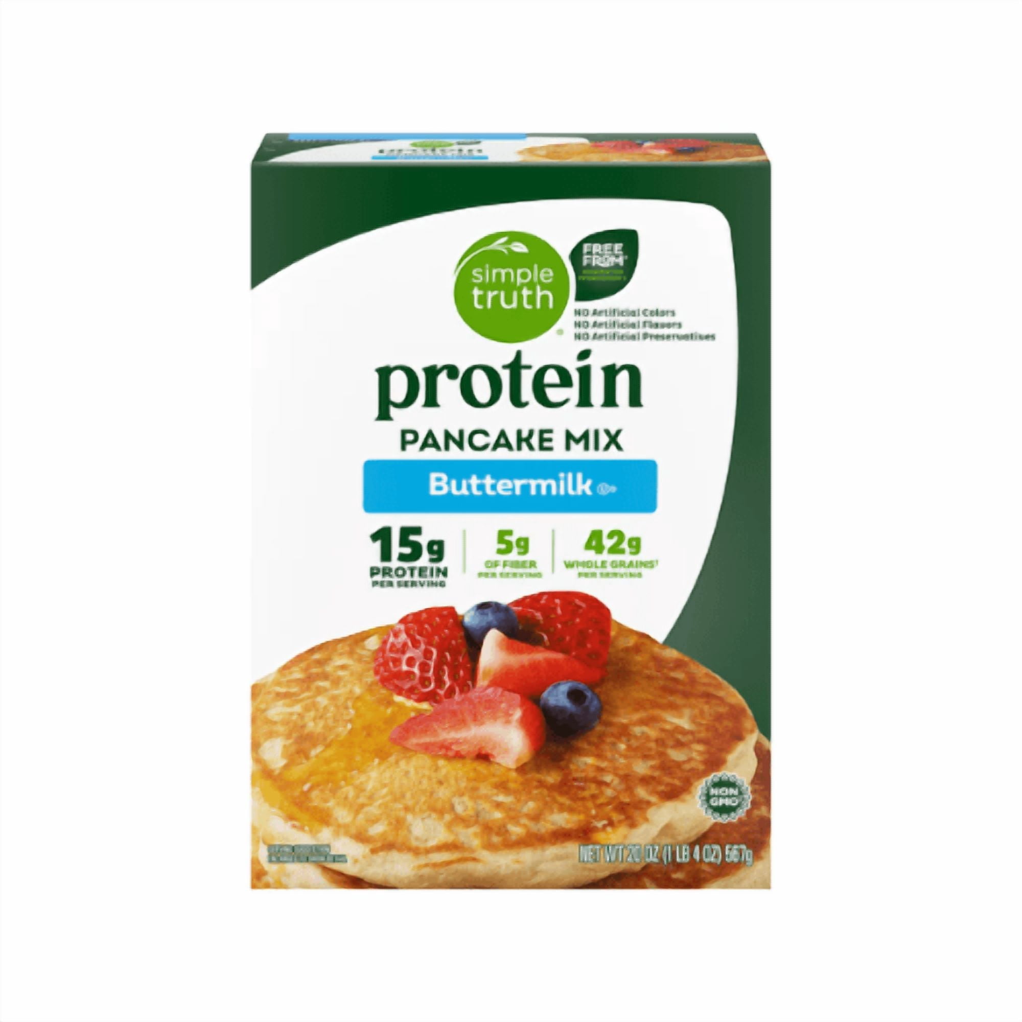 Simple Truth Protein Buttermilk Pancake Mix, 20 oz, 2 Pack