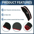 thumbnail image 6 of Unique Bargains Dashboard Cover Mat Interior Non-Slip for Jaguar XF 2016-2019 Polyester Black Red, 6 of 6