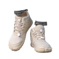 thumbnail image 2 of KELINFONG Men's Snow Boots Women's Winter Barefoot Shoes Hiking Boots Wide Toe Box High Top Ankle Booties, 2 of 7