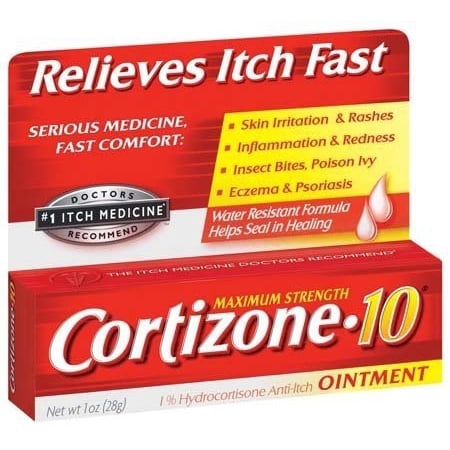 Cortizone 10 Maximum Strength Hydrocortisone Anti-Itch Ointment - 1 (Best Ointment For Itching)