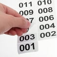 thumbnail image 2 of MasteelfCA 1 Roll Stickers 1- 1000 Waterproof Serial Labels Rectangular Paster for DIY Gifts Craft Machinary Code 40* 20mm, 2 of 9