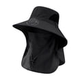 thumbnail image 2 of YiJuHui Solar Powered Fan Hat for Men, Rechargeable 360° Cooling Hat with USB Type-C, Wide Brim Sun Hat for Outdoor Fishing Hiking Camping Beach Gardening, 2 of 6