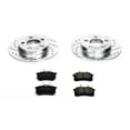 thumbnail image 3 of PowerStop Rear Z23 Evolution Sport Carbon-Fiber Ceramic Brake Pad and Drilled & Slotted Rotor Kit Fits: AUDI Select Models K3093, 3 of 10