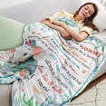 thumbnail image 5 of New Mom Gifts for Women, Mom to be Blanket 50''''x60'''', First Time Mom Gifts Ideas, Best Gift for New Mom Mommy After Birth, New Pregnancy Gifts for Mom Throw Blanket, Gender Reveal Gifts, 5 of 6