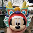 thumbnail image 4 of 2024 Hot Original Disney New Year Dragon Mickey Model Toys Three-Dimensional Plastic Popcorn Bucket Crossbody Bag Gifts Creative, 4 of 5