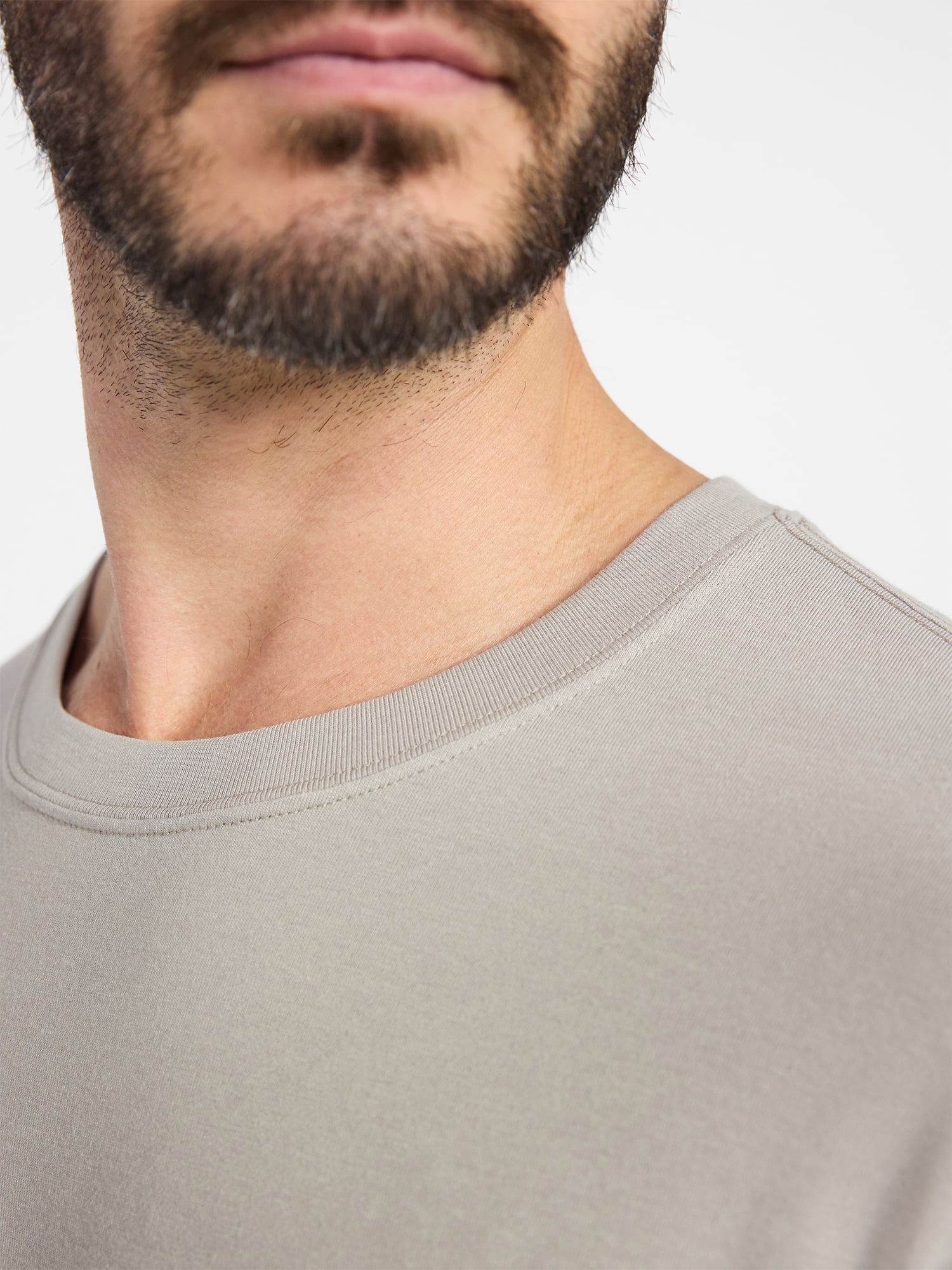 Athletic Works Men's and Big & Tall Tri Blend Tee with Short Sleeves, Sizes XS-4XLT