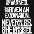 thumbnail image 3 of CafePress - Nevertheless, She Persisted. T Shirt - Women's Traditional Fit Dark T-Shirt, 3 of 4