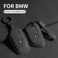 thumbnail image 2 of Funda de cuero para llave de coche para BMW X1 X3 X4 X5 F15 X6 F16 G30 Serie 7 G11 F48 F39 520 525 f30 118i 218i 320i Accesorios para coche, 2 of 5