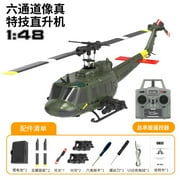 New Uh-1 Xiuyi C032 Simulation Six Channel Aileron Free Reverse Flying Stunt Helicopter Electric Remote-Controll Aircraft Model