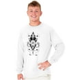 thumbnail image 5 of Fish Triangle Compass Spirit Animal Long Sleeve TShirt Men Women Brisco Brands M, 5 of 6