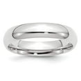 thumbnail image 7 of 14K White Gold 5mm Comfort-Fit Band Ring Size 6, 7 of 7