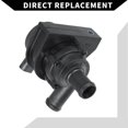 thumbnail image 4 of Unique Bargains No.1K0965561L Bomba de agua de refrigeración auxiliar para VW Golf 2.0T 2007-2013 / Metal / 1Pcs Negro, 4 of 6