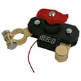 thumbnail image 1 of 1PC Car Battery Disconnect Switch, Battery Isolation Switch with Digital Voltage Indicator for Efficient Power Management in Equipment, 1 of 4