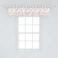 thumbnail image 2 of Ambesonne Fantasy World Valance Pack of 2, Rainbows and Unicorns, 54"X12", White Multicolor, 2 of 4