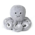 thumbnail image 1 of Lambs & Ivy Ocean Blue Plush Gray Octopus Stuffed Animal Toy - Inky, 1 of 5