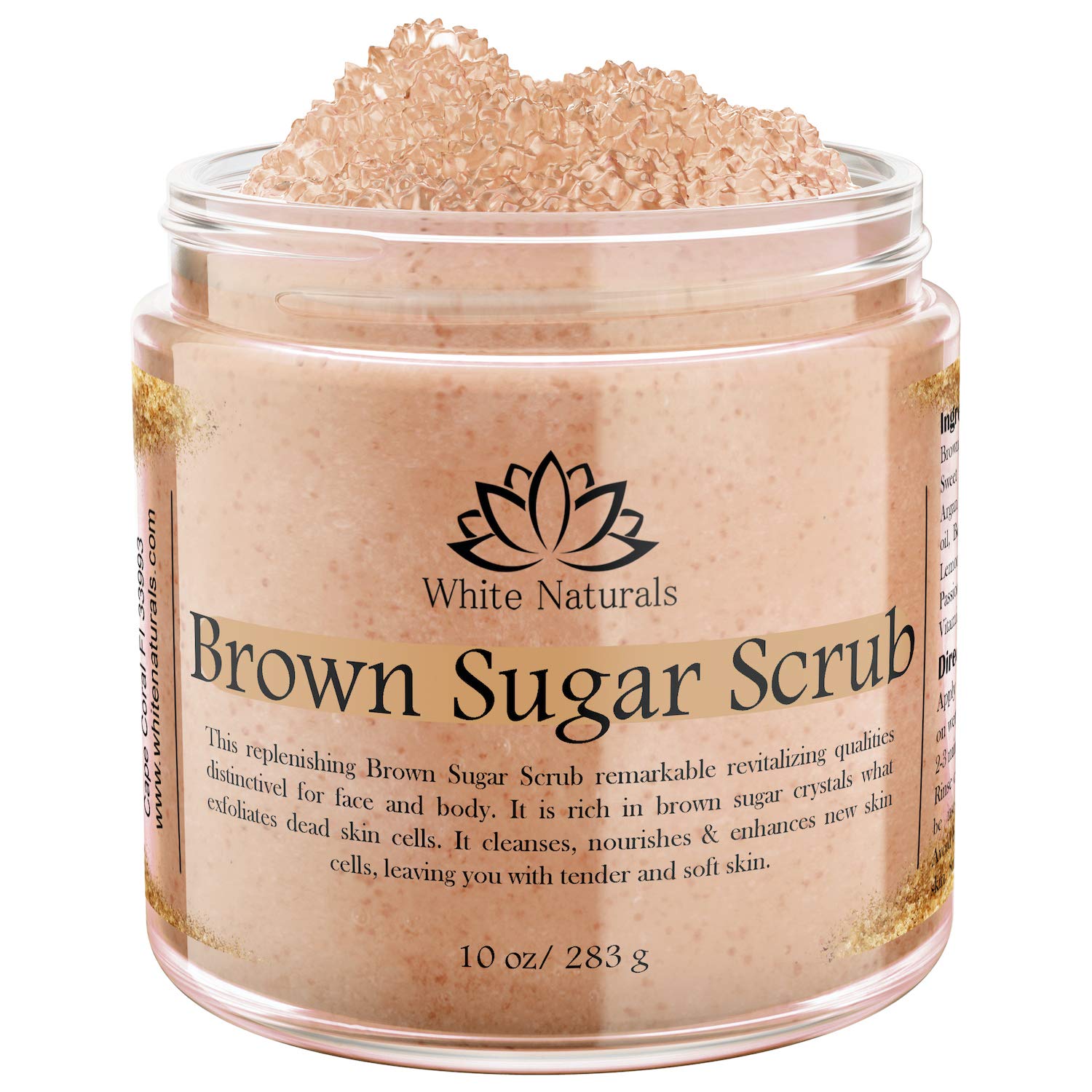 Brown Sugar Scrub Organic Exfoliating Face Body Scrub Revitalizing Brown Sugar Scrub Organic Exfoliating Face Body Scrub Revitalizing
