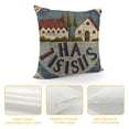 thumbnail image 4 of Qinduosi Waterproof Outdoor Lake House Pillow Covers Inch Vintage Summer Coastal Nautical Life Buoy Throw Pillow Cases Ocean Rustic Farmhouse Decorations Cushion Cover Double Sided White, 4 of 5