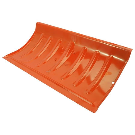 HOOWIFFY Orange Iron Snow Shovel for Driveway Ice Removal Household Use with Superior Performance 48 Inch