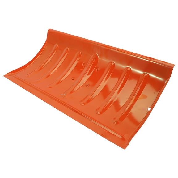 HOOWIFFY Orange Iron Snow Shovel for Driveway Ice Removal Household Use with Superior Performance 48 Inch