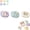 B, variant on 3Pcs Cute Contact Lens Case, Portable Contacts Case Box Holder, Compact ABS Lens Storage Box for Daily Use, Work and Travel