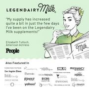 (2 pack) Legendairy Milk Liquid Gold, Lactation Supplement for Increased Milk Production, 60 Count