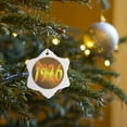 thumbnail image 7 of 3drose, Year 1976, 3 inch Snowflake Porcelain Ornament, 7 of 7