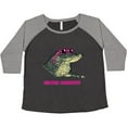 thumbnail image 3 of Inktastic Gator Country Sunny Gator in Pink Sunglasses Women's Plus Size T-Shirt, 3 of 5