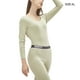 thumbnail image 2 of Sonducket 1 Juego de ropa interior térmica para mujer, antiestático, para invierno y otoño, a prueba de viento, cuello , manga larga, ropa de Ropa interior Verde SG, 2 of 6