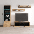 thumbnail image 4 of Soho 7 Modern Wall Unit Entertainment Center with 16 Color LED Lights, 4 of 5
