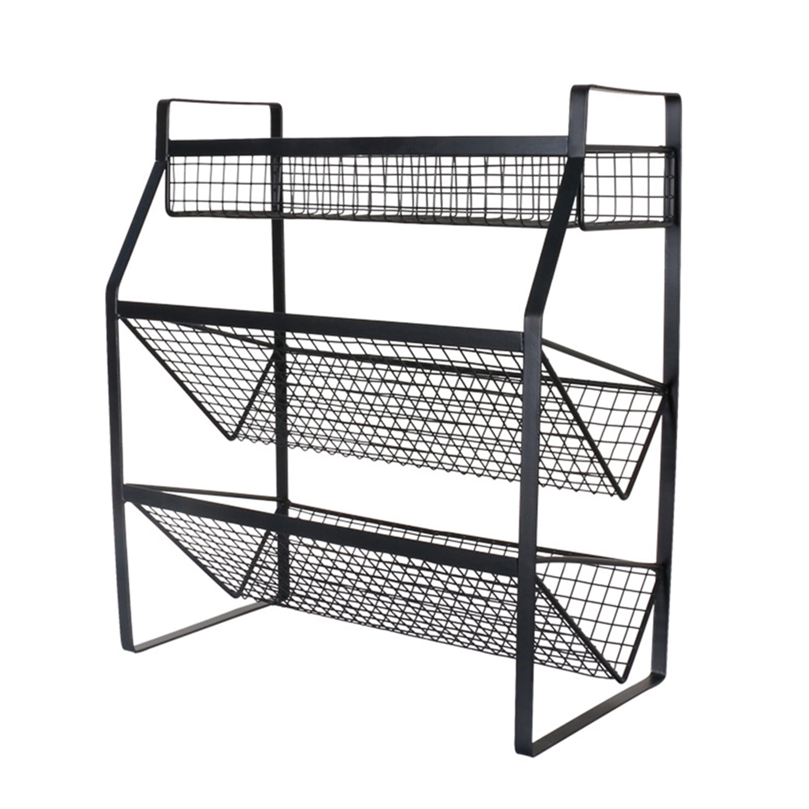 Yuedong 3 Tier Spice Rack Bathroom Countertop Storage Shelf Bathroom