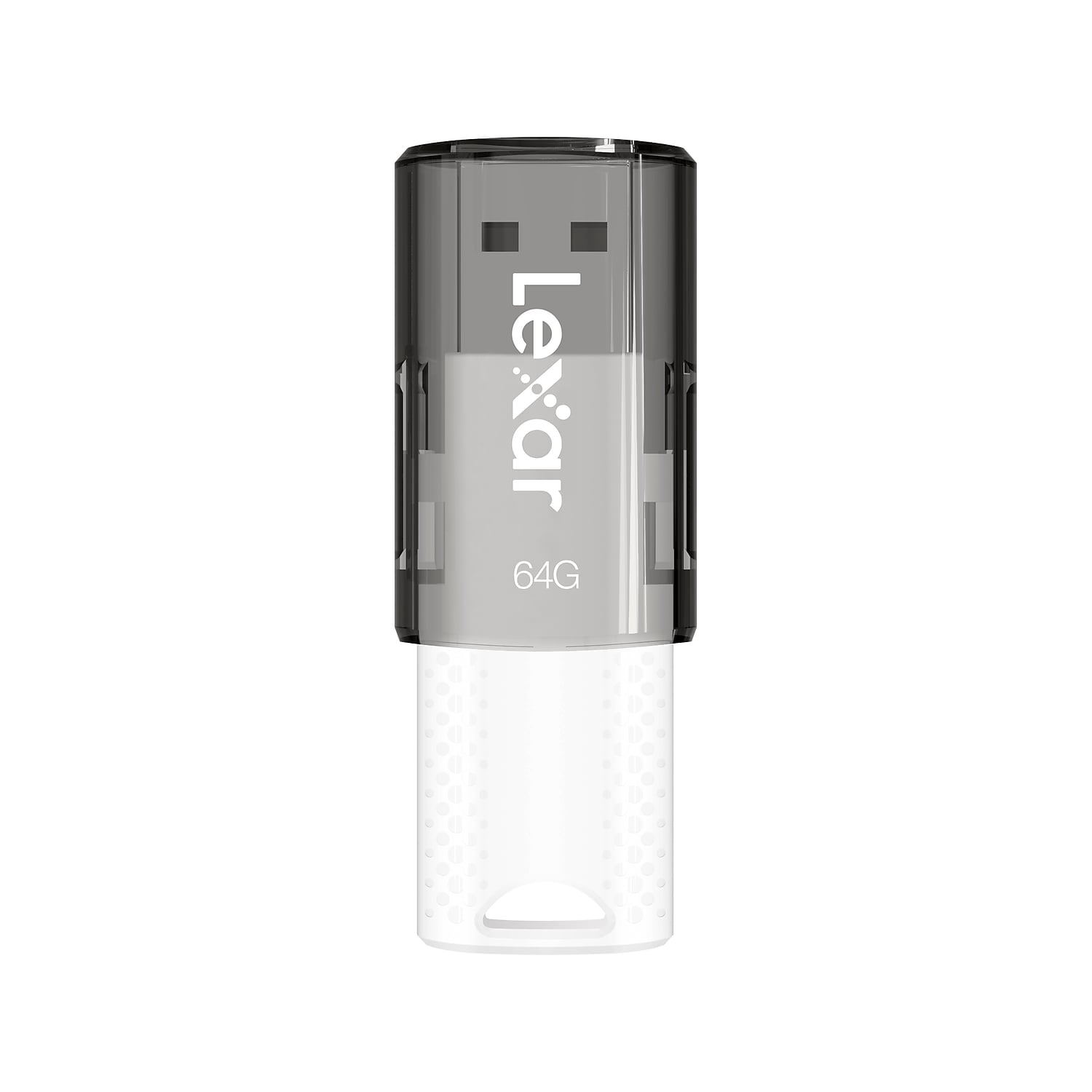 Lexar® JumpDrive® S60 USB 2.0 Flash Drives, 64GB, Black Pack Of 3 Flash Drives