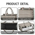 thumbnail image 4 of Large Capacity Tote Bag,Green and Red Christmas Plaid Pattern Handbag Fashion Luxury Tote Bag,15.7"x13"x 5.1" Inches,Laptop Compatible, 4 of 6