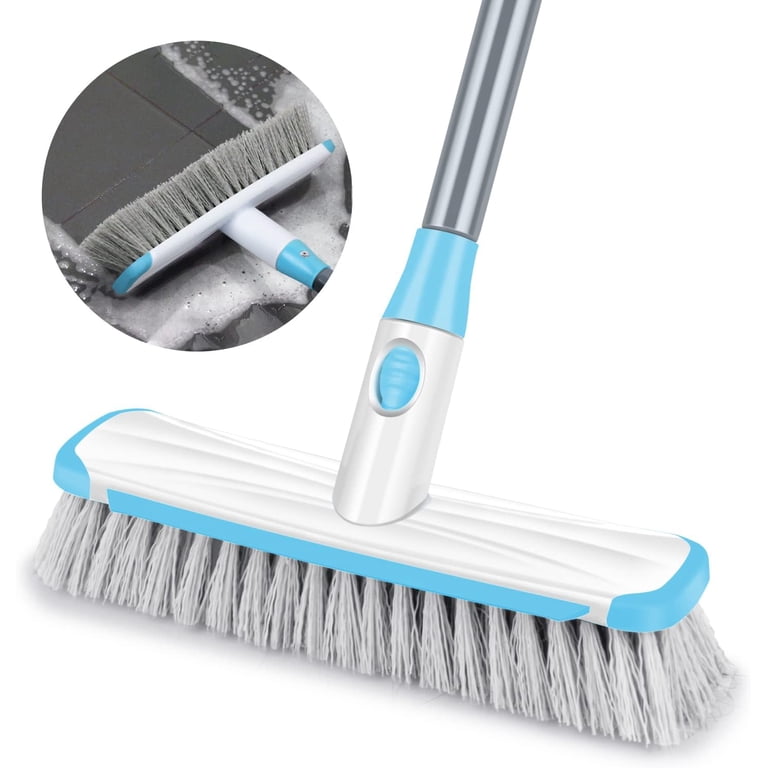 Sugarday Floor Scrub Brush with Long Handle, Adjustable photo 1