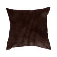 thumbnail image 2 of PONPRNGY 1Pc Fall Corduroy Decorative Throw Pillow Covers 17x17 Inch Soft Boho Striped Square Pillow Case Modern Farmhouse Cushion Cover for Couch Bed Sofa Living Room Home Decor, 2 of 6