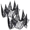thumbnail image 1 of Here's a refined and engaging product description for your Halloween gauze cloth decor:\n\n \n\n**2pcs Halloween Creepy Gauze Cloth – Lightweight &, 1 of 4