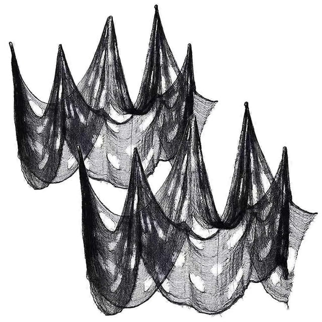 Here's a refined and engaging product description for your Halloween gauze cloth decor:\n\n \n\n**2pcs Halloween Creepy Gauze Cloth – Lightweight &