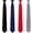 Black, Navy Blue, Red, Light Gray, variant on 4 Pcs Men's Clip-on Ties Solid Color Men's Tie Pre Tied Clip on Ties for Men Men's Clip on Necktie Men's Button Ties