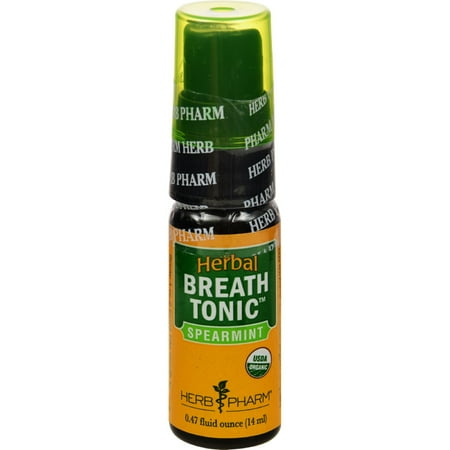 Herb Pharm Breath Tonic - Organic - Spearmint - .47 fl oz