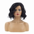 thumbnail image 2 of Perruque pour Femmes avec Cheveux Bouclés Moyens à Longs, Perruque Teinte, Forme Naturellement Bouclée, Adaptée pour un Usage Quotidien et de Fête, 2 of 2