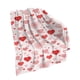 thumbnail image 1 of Manta Del Día de San Valentín Manta de Flanela de Amor Tanabata, Cubierta de Sofá Impresa Digital de Poliéster Rojo 51x59In para la Decoración de la Siesta Del Almuerzo Del Sofá, 1 of 6