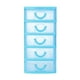 thumbnail image 1 of Fiudx Cajón de Plástico para Escritorio, Divisores Extraíbles para Cuentas y Joyas, Solución de Almacenamiento Compacta, Organizador de Artículos Pequeños para Oficina y Hogar, Tallas Disponibles: S,, 1 of 2