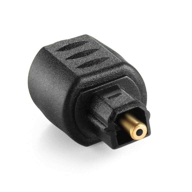 Optical 3.5mm Female Mini Jack Plug To Digital Toslink Male Audio Adapter