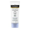 thumbnail image 1 of Neutrogena Ultra Sheer Face Sunscreen SPF 60, non-greasy, lightweight, 1 of 6