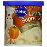 Pillsbury Cream Cheese Flavored Frosting, 16 Ounce (Pack of 2)