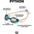 thumbnail image 3 of Unisex Python Racing Swim Goggles for Men and Women Anti-Fog No Leak Max Comfort Dual Strap, Mirror/Non-Mirror Lens, 3 of 5
